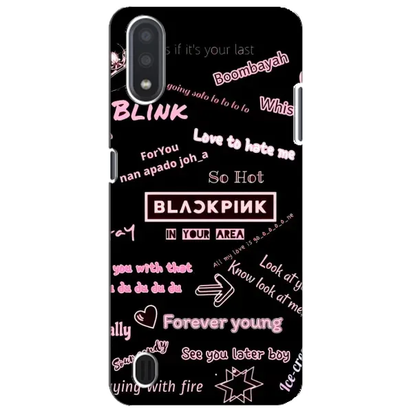 Чехол с принтом «BLACKPINK» для Samsung Galaxy M01 Core (A013F)