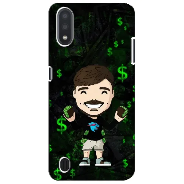 Чохол з принтом «Блогер Beast» для Samsung Galaxy M01 Core (A013F) Чохол з принтом «Блогер Beast» для Samsung Galaxy M01 Core (A013F)