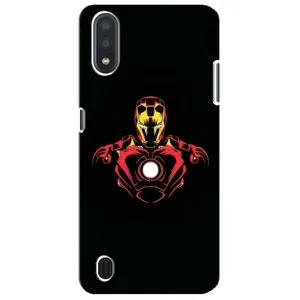 Чехлы с героями Марвел Sansung Galaxy M01 Core (A013F) (VPrint) (Человек железный)