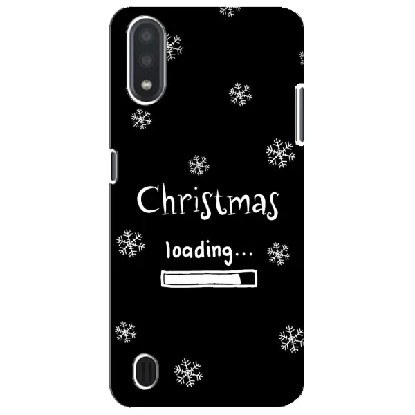 Чохол з принтом «Christmas loading» для Samsung Galaxy M01 Core (A013F) Чохол з принтом «Christmas loading» для Samsung Galaxy M01 Core (A013F)