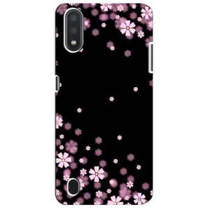 Чехол с принтом «Цветочки маленькие» для Samsung Galaxy M01 Core (A013F)
