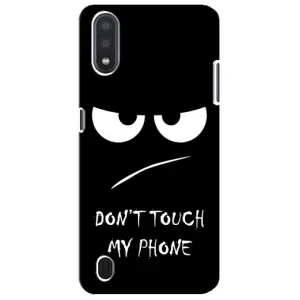 Чохол з принтом «Dont Touch» для Samsung Galaxy M01 Core (A013F)