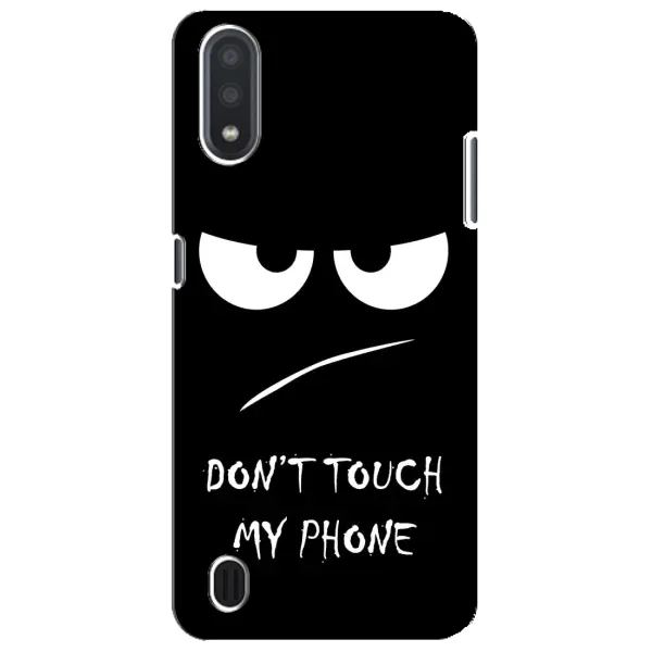 Чохол з принтом «Dont Touch» для Samsung Galaxy M01 Core (A013F)