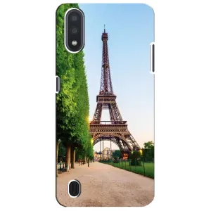 Чехол Эйфелева Башня для Sansung Galaxy M01 Core (A013F) - (AlphaPrint) (Дорога в Париж)