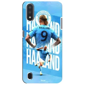 Чехлы с футболистом Ерлинг Холанд для Sansung Galaxy M01 Core (A013F) (AlphaPrint) (Erling Haaland)