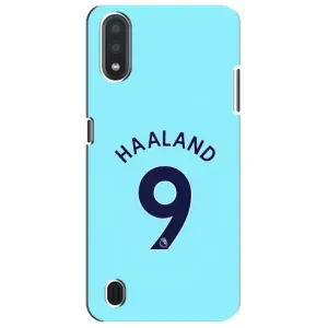 Чехлы с футболистом Ерлинг Холанд для Sansung Galaxy M01 Core (A013F) (AlphaPrint) (Ерлинг Холанд 9)