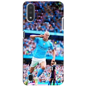 Чехлы с футболистом Ерлинг Холанд для Sansung Galaxy M01 Core (A013F) (AlphaPrint) (фанаты Холанда)