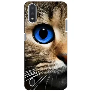 Чохли з Котиками для Sansung Galaxy M01 Core (A013F) (VPrint) (Око кота)
