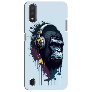 Чохол з принтом «Горила в навушниках» для Samsung Galaxy M01 Core (A013F)