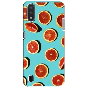 Чохол з принтом «Грейпфрут» для Samsung Galaxy M01 Core (A013F)
