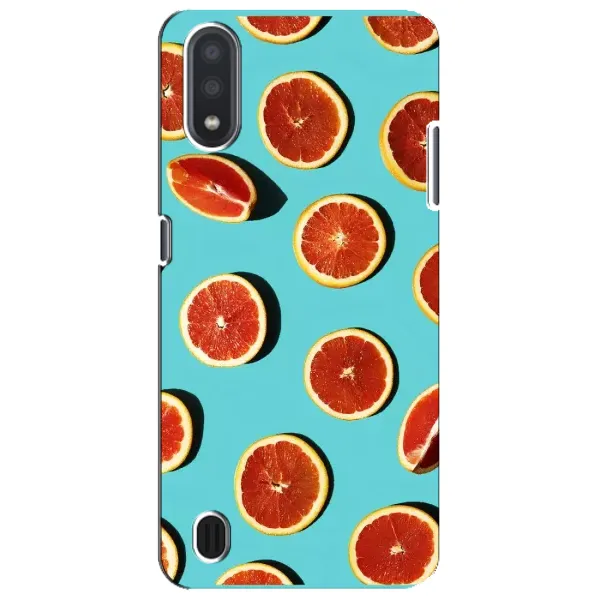 Чохол з принтом «Грейпфрут» для Samsung Galaxy M01 Core (A013F)