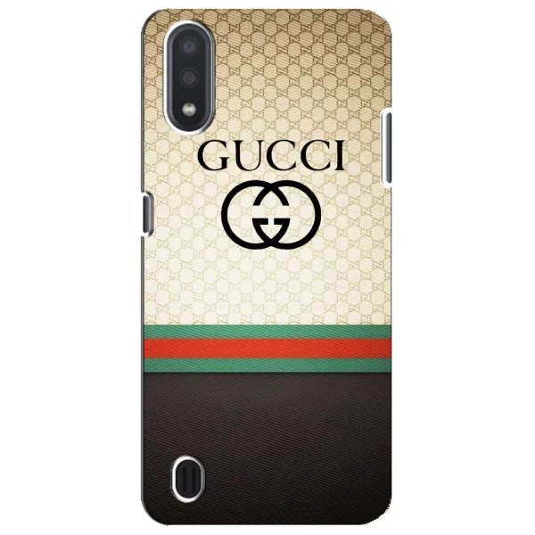Чехол с принтом «GUCCI стиль» для Samsung Galaxy M01 Core (A013F)