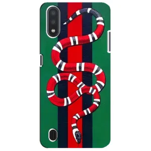 Чохли  GUCCI для Samsung Galaxy M01 Core (A013F) (AlphaPrint) (Gucci змія)