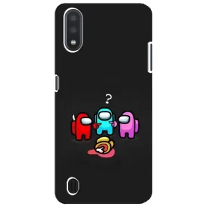 Чехол Амонг Ас для Sansung Galaxy M01 Core (A013F) (AlphaPrint) (Импостер)