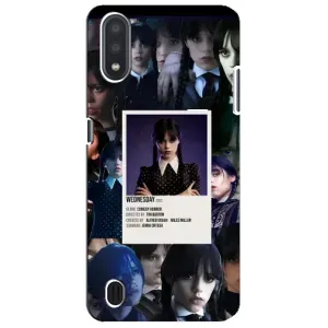 Чохли Венсдей на Sansung Galaxy M01 Core (A013F) Уенсдей (AlphaPrint) (колаж Венздей)