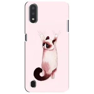 Чохол на Samsung Galaxy M01 Core (A013F) з Котиками (VPrint) (Котик падає)