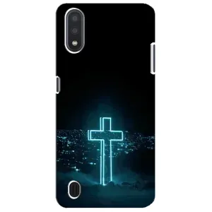 Чехол для Sansung Galaxy M01 Core (A013F) (AlphaPrint) - (Христианские)