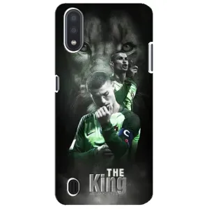 Чехол Криштиану Роналду для Sansung Galaxy M01 Core (A013F) (AlphaPrint) (Криштиано Лев)