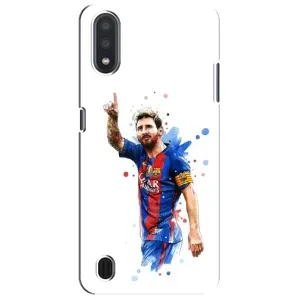 Чехлы Месси для Sansung Galaxy M01 Core (A013F) (AlphaPrint) (Лео Месси)