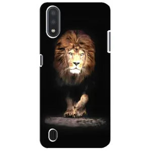 Чохол з картинкою ЛЕВ для Sansung Galaxy M01 Core (A013F) (VPrint) (Лев)