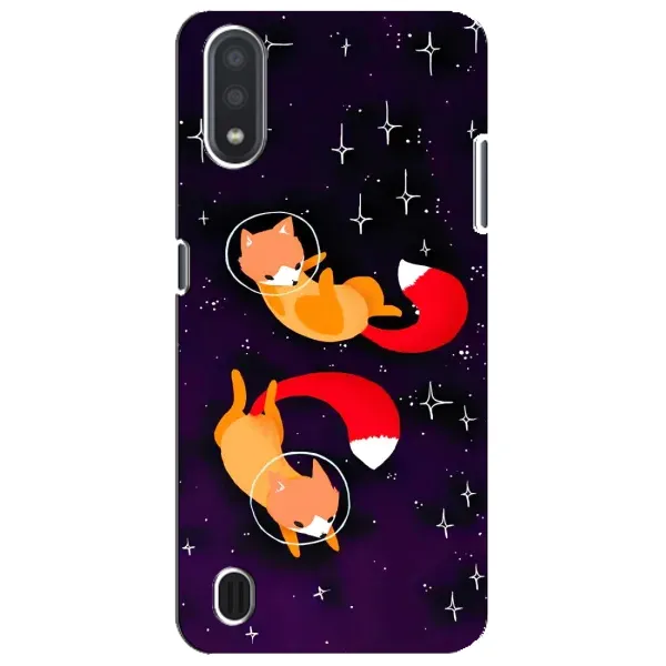 Чехол с принтом «Лисички космонавты» для Samsung Galaxy M01 Core (A013F) Чехол с принтом «Лисички космонавты» для Samsung Galaxy M01 Core (A013F)