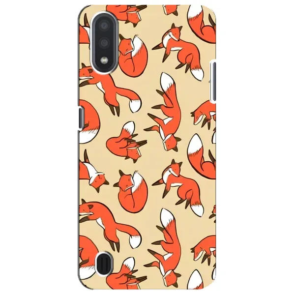 Чехол с принтом «Лисички» для Samsung Galaxy M01 Core (A013F) Чехол с принтом «Лисички» для Samsung Galaxy M01 Core (A013F)
