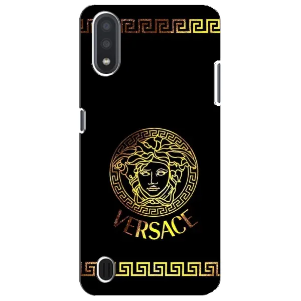 Чехол с принтом «Logo Versace» для Samsung Galaxy M01 Core (A013F)