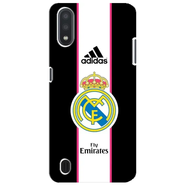 Чохол з принтом «Лого Real Madrid» для Samsung Galaxy M01 Core (A013F)