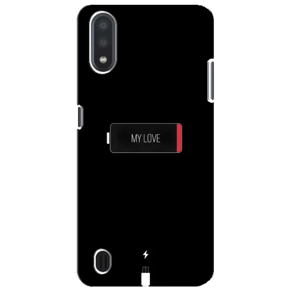 Чехол с принтом «Love battery» для Samsung Galaxy M01 Core (A013F) Чехол с принтом «Love battery» для Samsung Galaxy M01 Core (A013F)