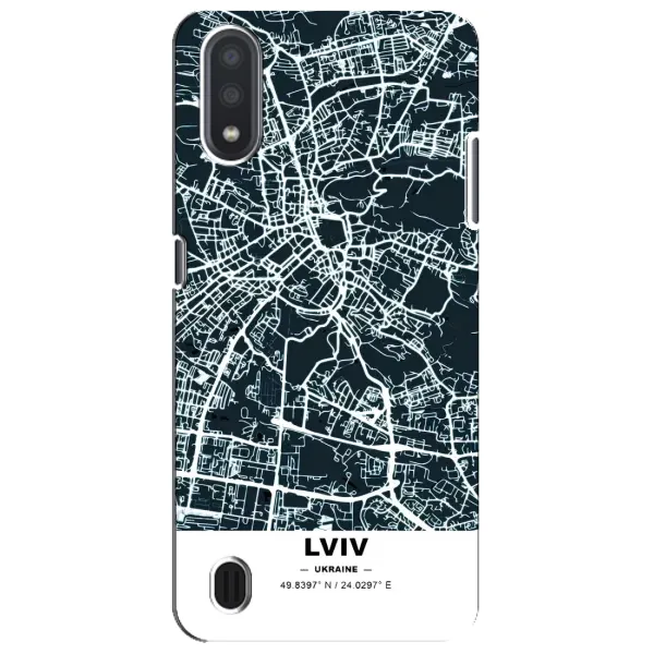 Чехол с принтом «Львов» для Samsung Galaxy M01 Core (A013F)