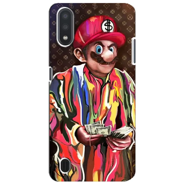 Чехол с принтом «Mario LV» для Samsung Galaxy M01 Core (A013F)