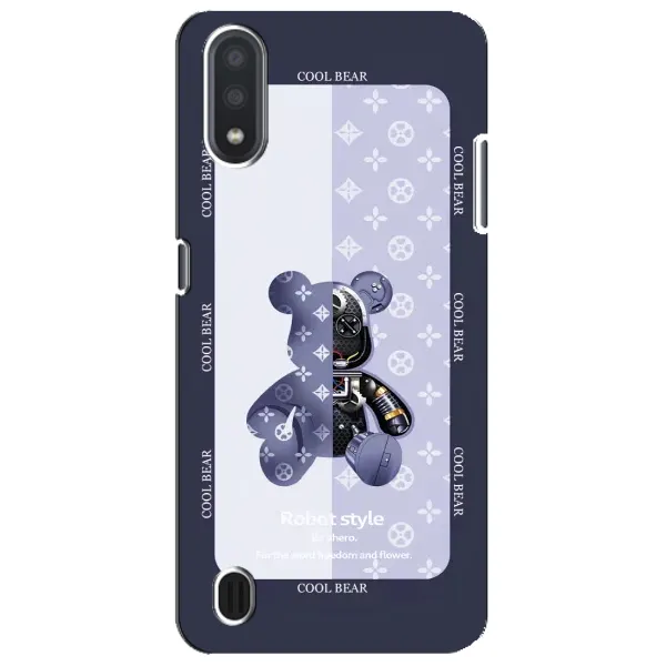 Чохол з принтом «Медведик LV» для Samsung Galaxy M01 Core (A013F)