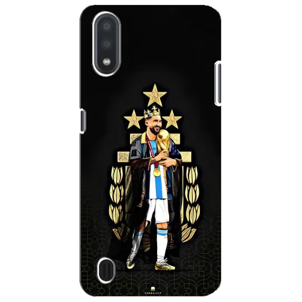 Чехол с принтом «Месси Король» для Samsung Galaxy M01 Core (A013F)