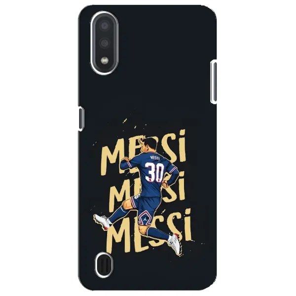 Чехол с принтом «Messi ПСЖ» для Samsung Galaxy M01 Core (A013F)
