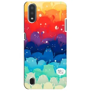 Чохол на Samsung Galaxy M01 Core (A013F) з Котиками (VPrint) (Mew)
