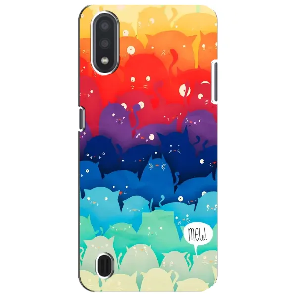 Чохол з принтом «Mew» для Samsung Galaxy M01 Core (A013F)