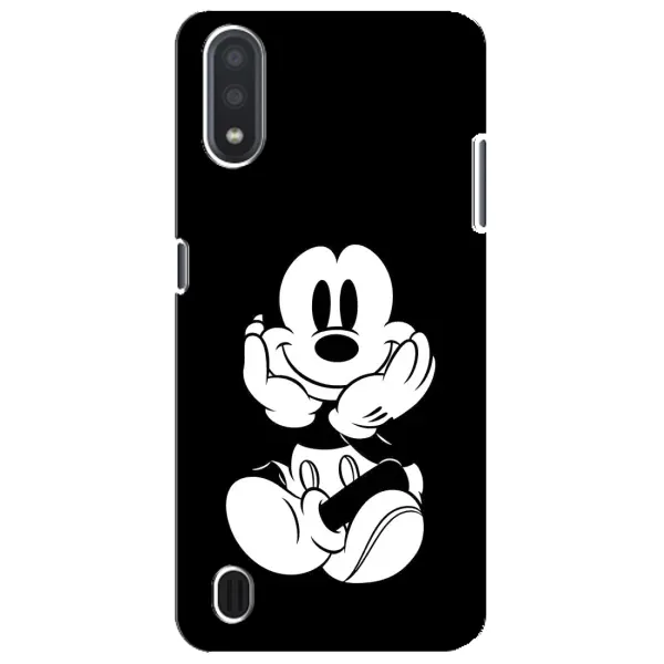 Чохол з принтом «Маус на чорному» для Samsung Galaxy M01 Core (A013F)