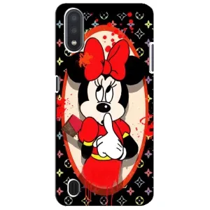 Чохол Disney Mouse Sansung Galaxy M01 Core (A013F) (PREMIUMPrint) (Мінні Маус ЛВ)