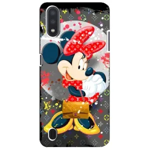 Чохол Disney Mouse Sansung Galaxy M01 Core (A013F) (PREMIUMPrint) (Minni з бантіком)