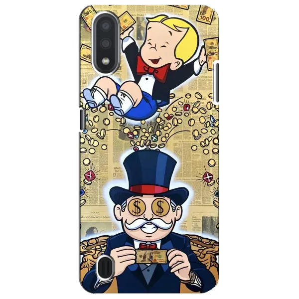 Чехол с принтом «Монополия Мен» для Samsung Galaxy M01 Core (A013F)