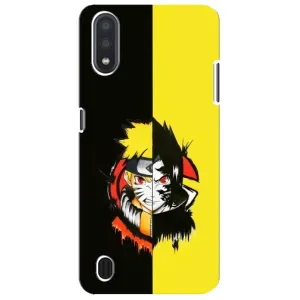 Naruto Anime Чехлы для Самсунг М01 Кор (AlphaPrint) (Наруто-Итачи)