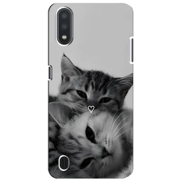 Чохол з принтом «Пара котів» для Samsung Galaxy M01 Core (A013F) Чохол з принтом «Пара котів» для Samsung Galaxy M01 Core (A013F)