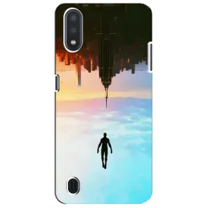 Чохол з принтом «Людина павук» для Samsung Galaxy M01 Core (A013F)