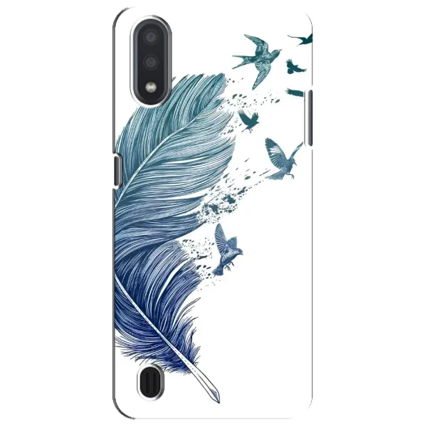 Чохол з принтом «Перо» для Samsung Galaxy M01 Core (A013F)