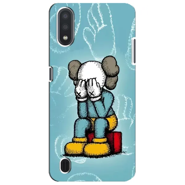 Чохол з принтом «Плач Bearbrick» для Samsung Galaxy M01 Core (A013F)