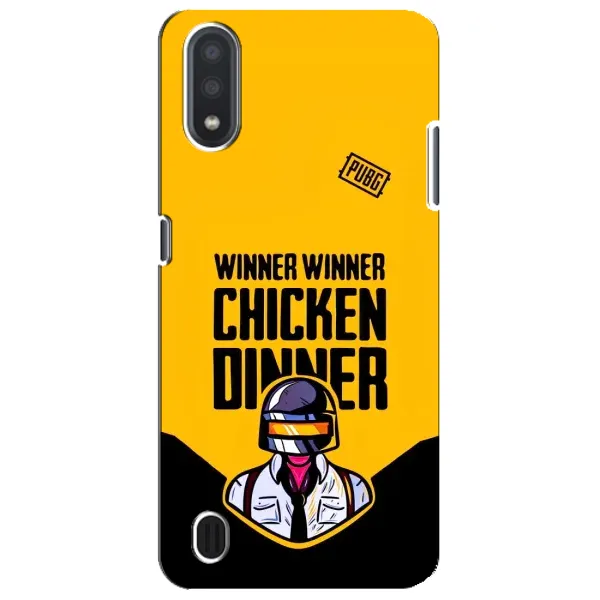 Чехол с принтом «Pubg шлем» для Samsung Galaxy M01 Core (A013F)