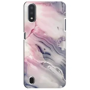 Чохол з принтом «Пурпурний Мрамор» для Samsung Galaxy M01 Core (A013F)