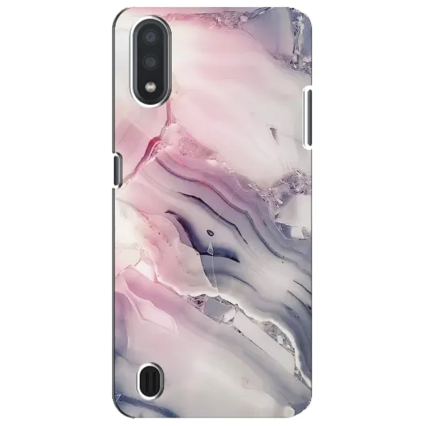 Чохол з принтом «Пурпурний Мрамор» для Samsung Galaxy M01 Core (A013F)