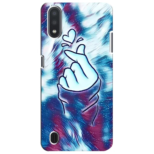Чехол с принтом «Радужное сердце» для Samsung Galaxy M01 Core (A013F)