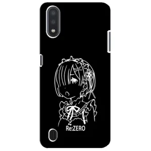 Чохол з принтом «Re: Zero» для Samsung Galaxy M01 Core (A013F)